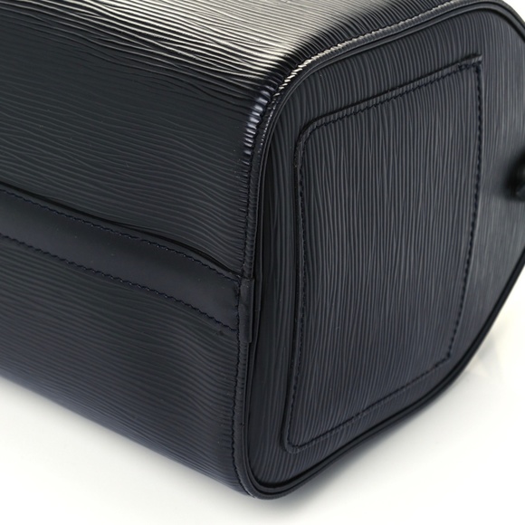 Louis Vuitton Epi Speedy 25 Noir - Picture 9 of 11